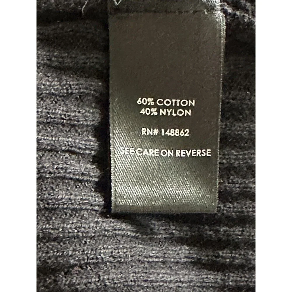 Torrid Women Size 4 Black Ribbed Tie Front Long Sleeve Cardigan Everyday Staple